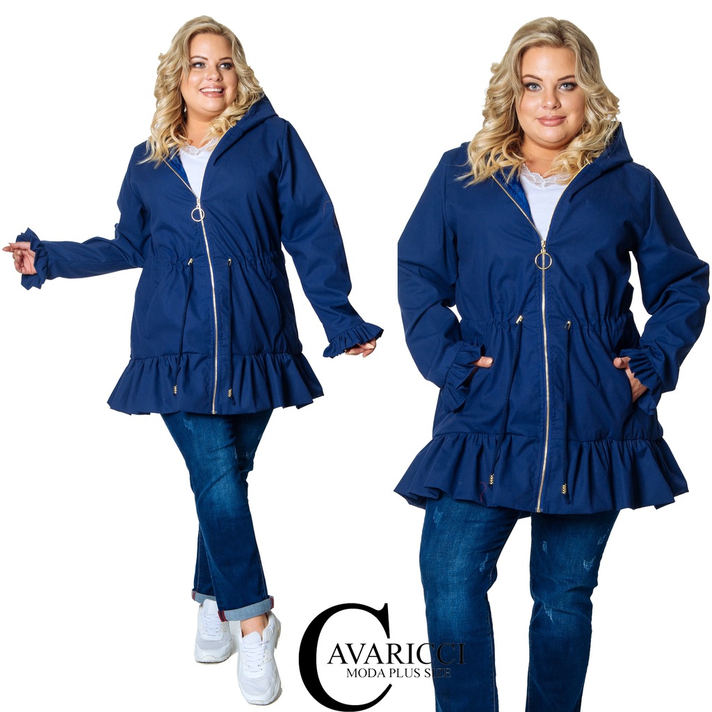 moda plus size kurtki wiosenne moda plus size kurtki wiosenne