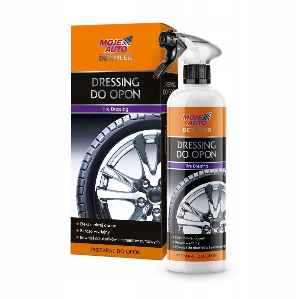 MOJE AUTO DETAILER DRESSING OPON MOKRA OPONA 500ml