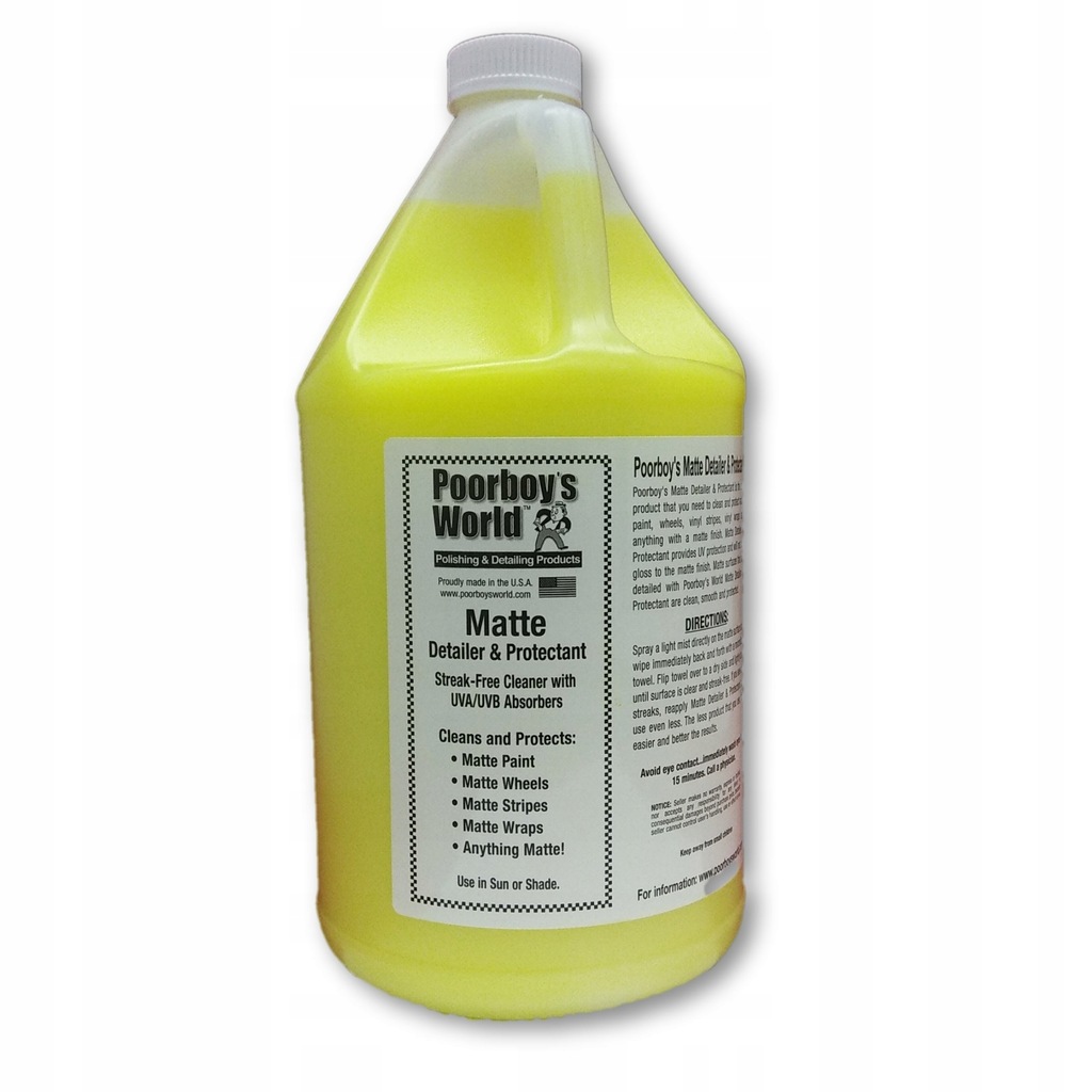 POORBOY'S MATTE DETAILER PROTECTANT 3785ml MAT