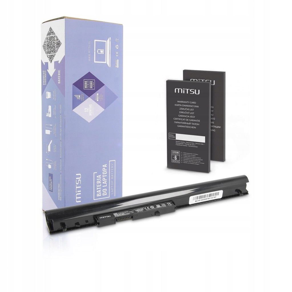 Bateria do laptopa MITSU BC/HP-240G2 (33 Wh; do la