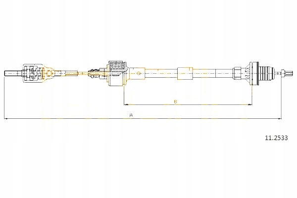 LINKA SPRZĘGŁA OPEL COFLE