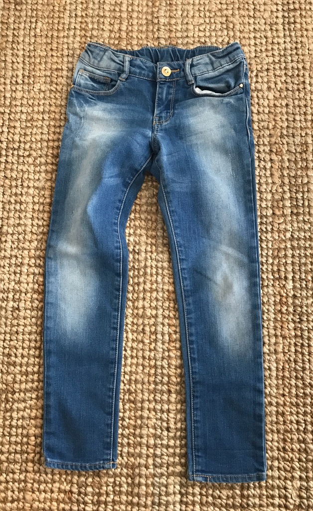 Spodnie jeansowe zara 118