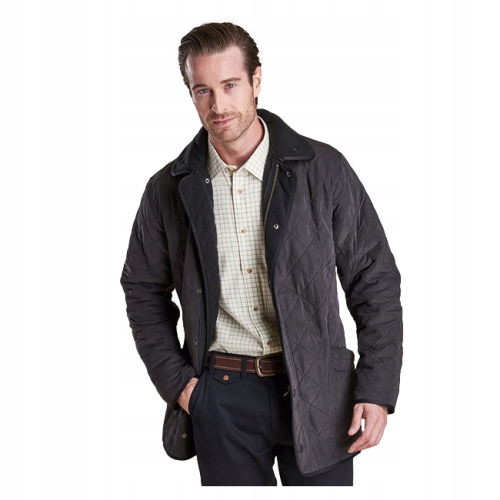BARBOUR MICROFIBRE POLARQUILT LONG KURTKA MEN XXL 13152779276 oficjalne archiwum Allegro