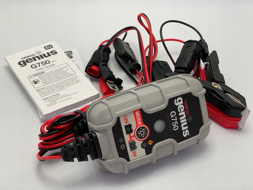ŁADOWARKA NOCO G750 6V 12V 0.75A GRATIS NOCO GC001 8927364898