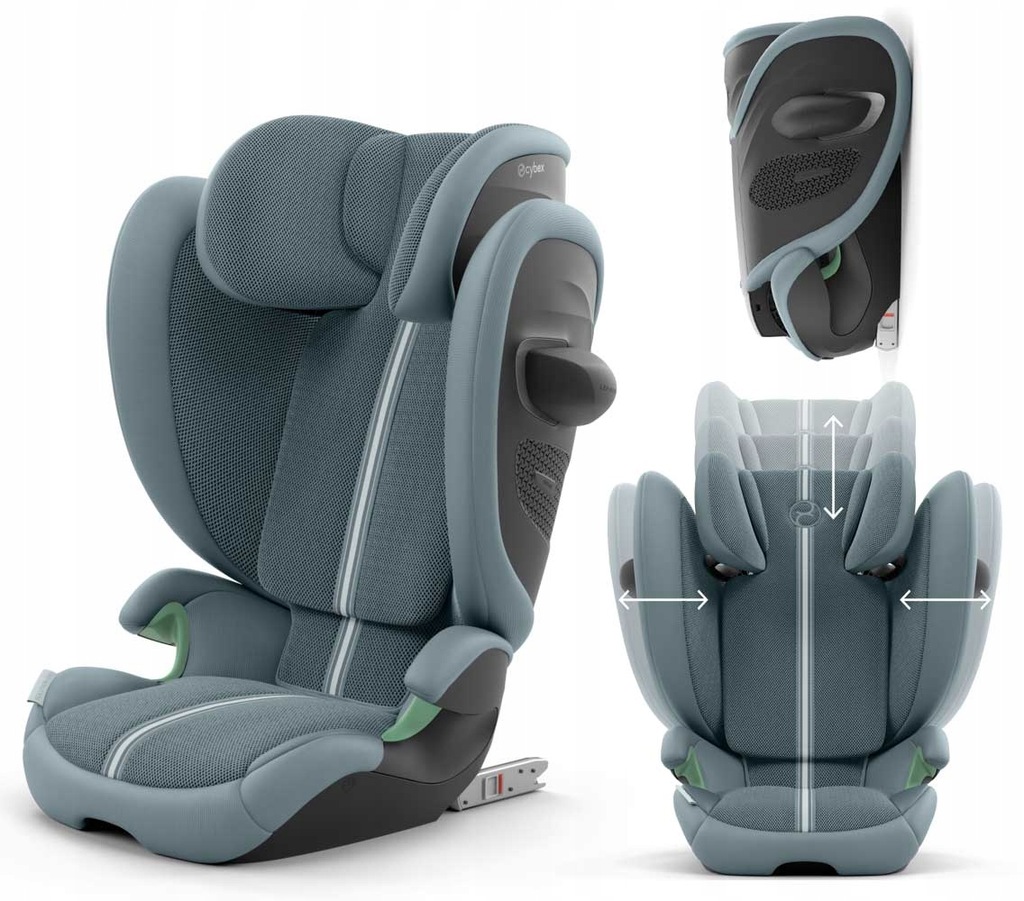 FOTELIK CYBEX Solution G2 i-Fix Plus 15-50 kg Stormy Blue