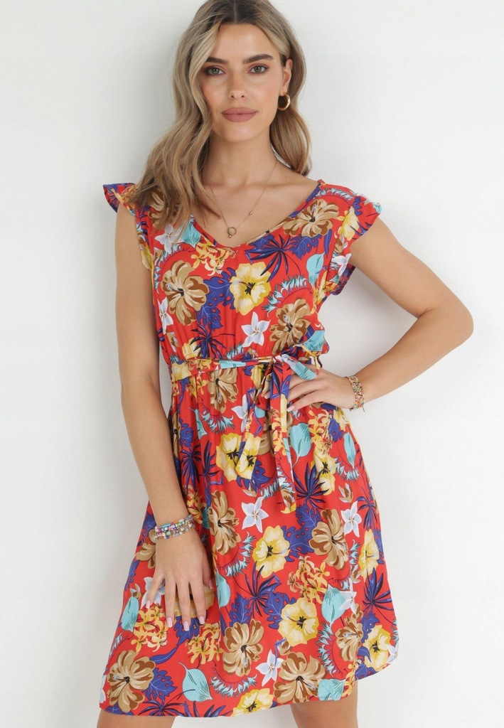 Born2Be Czerwona Sukienka damska L/XL