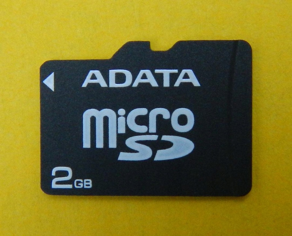 microSD 2 GB --- ADATA --- MADE IN TAIWAN