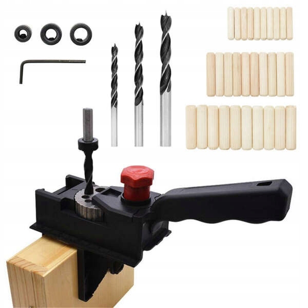 A tool for guiding a wood drill – Ruddler