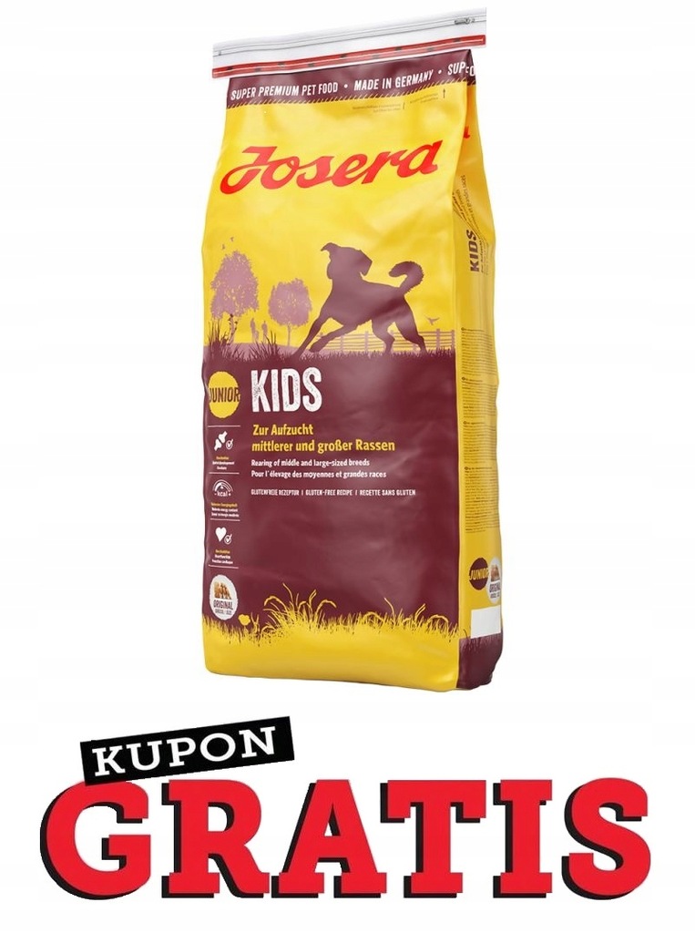 Купить JOSERA KIDS 15КГ + 1КГ БЕСПЛАТНО: отзывы, фото, характеристики в интерне-магазине Aredi.ru