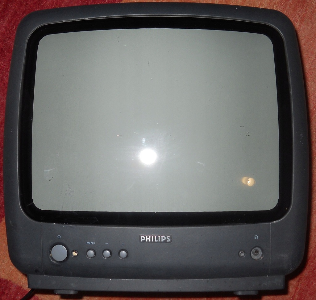 TELEWIZOR PHILIPS 14 + ANTENA KABEL EURO PILOT