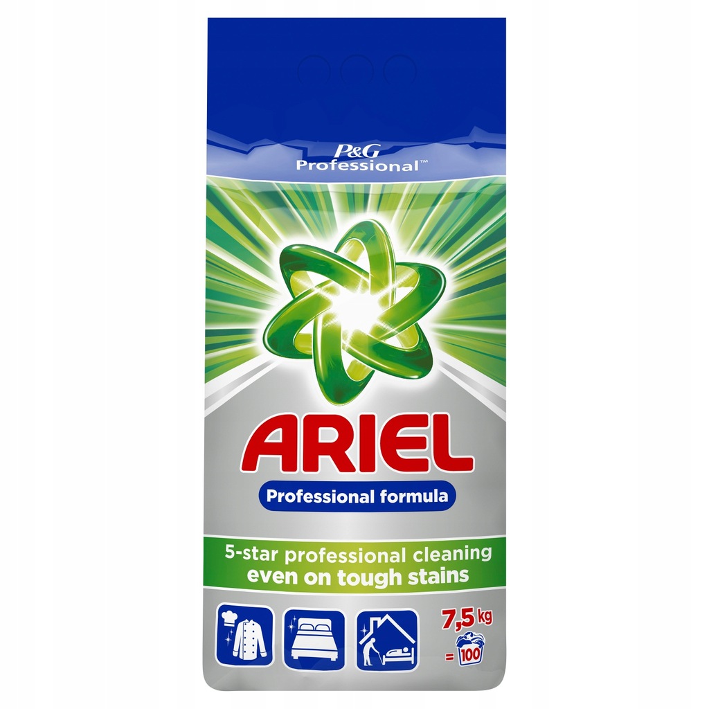 ARIEL 7,5kg proszek do prania białego PROFESSIONAL