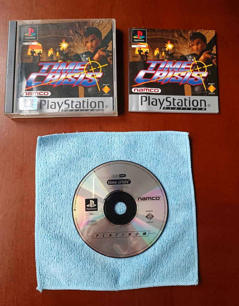 TIME CRISIS GRA PSX PS1 PLAYSTATION