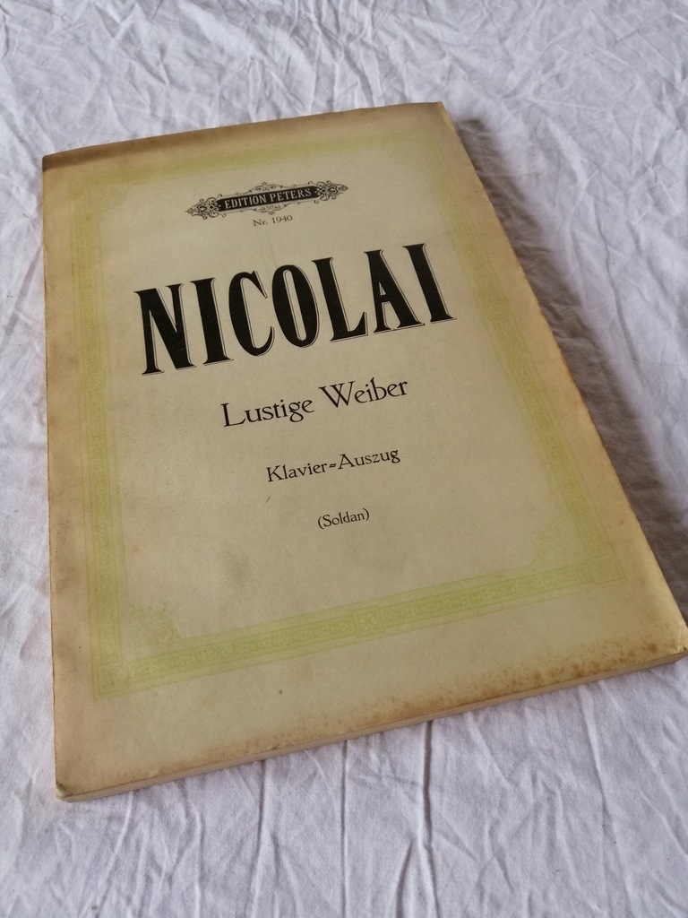 Nicolai Lustige Weiber nuty