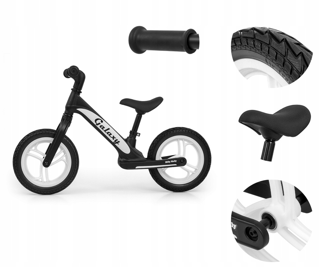 Rowerek Biegowy GALAXY dla 3 latka 12 cali LEKKI 11940554352