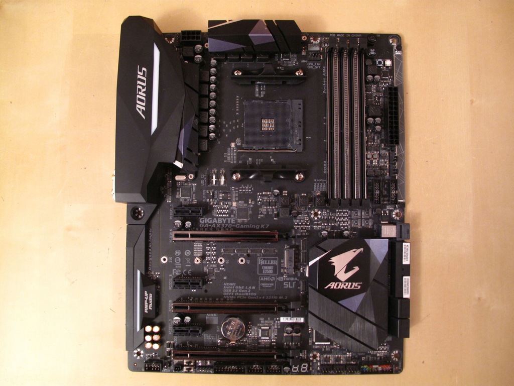 GIGABYTE AORUS X370 GAMING K7 AMD RYZEN X370 DDR4 8264570573