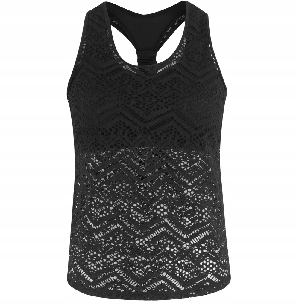 ZK426 BPC Ażurowy top tankini r.46