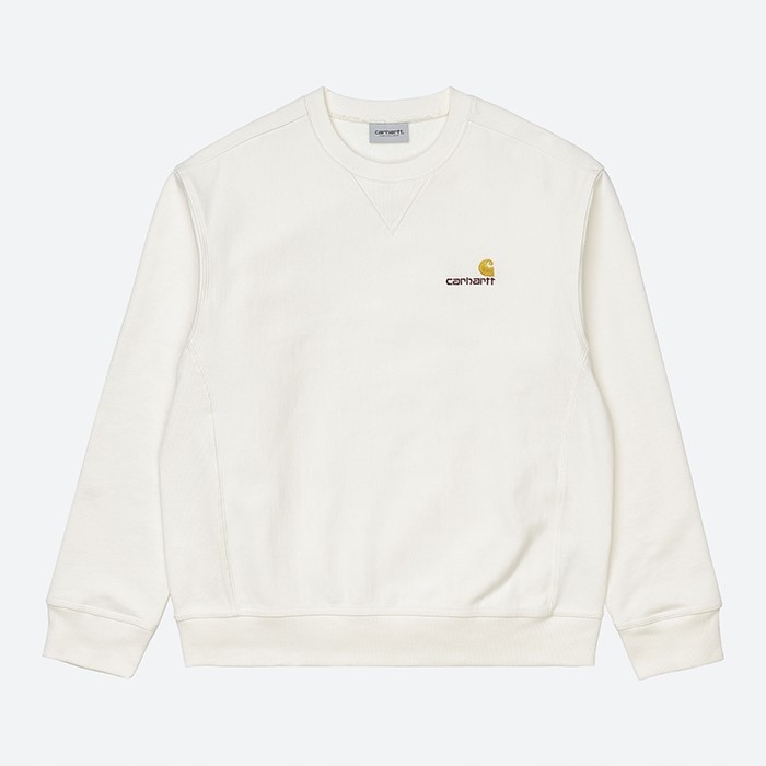 Carhartt WIP American Script Sweat I025475 WAX M