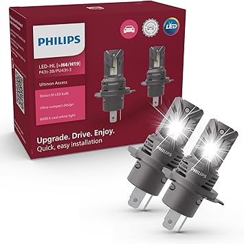 Żarówki Philips LED Ultinon Access UA2500 H4/H19 12V -5%