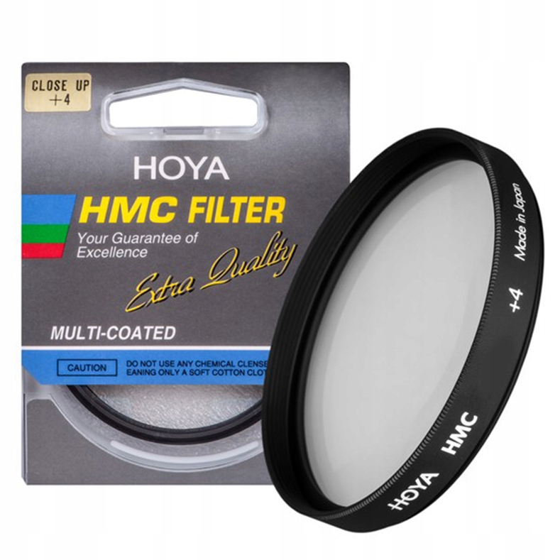 Filtr Hoya CLOSE-UP +4 HMC IN SQ.CASE 77 MM