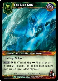 The Lich King WoW TCG World of Warcraft