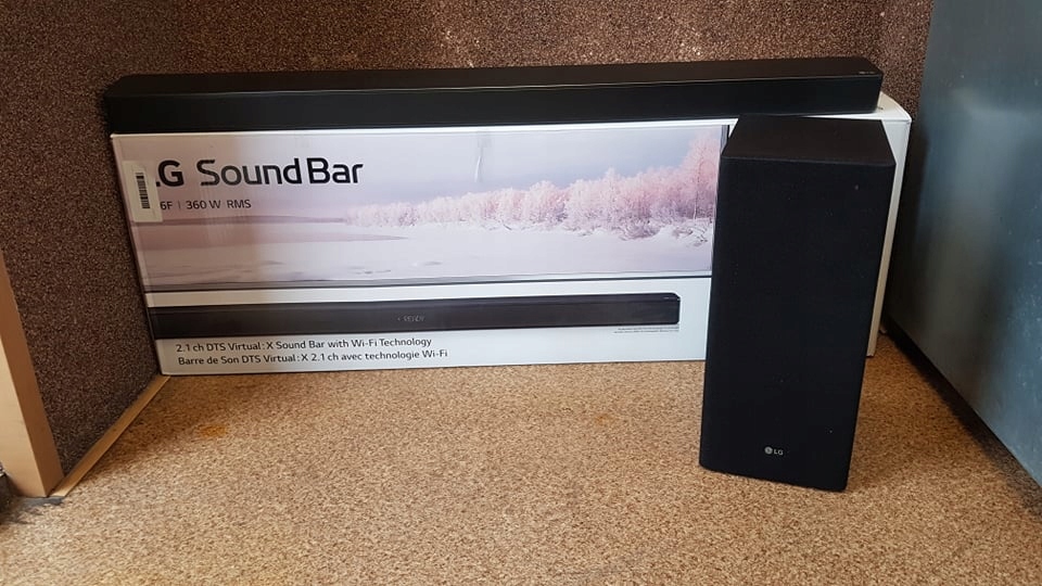 SOUNDBAR LG SK6F KOMPLET~~ GW.DO 27/04/2021~~