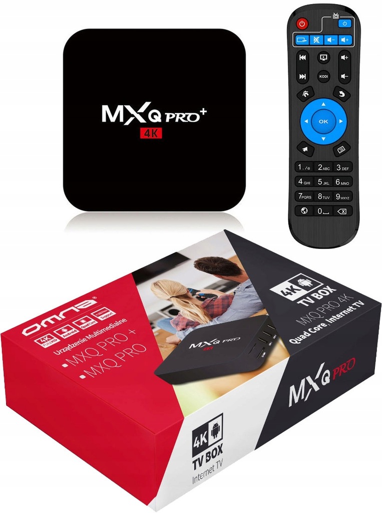 MXQ PRO+ TV BOX 2GB/16GB BT SMART S905W BLUETOOTH 8081940762