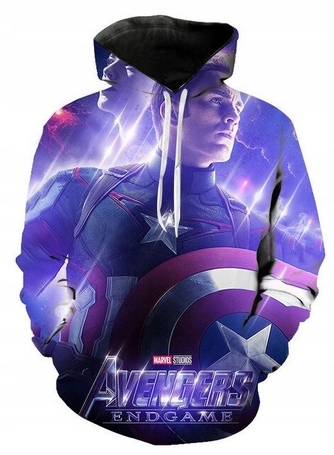 Bluza z Kapturem The Avengers KAPITAN AMERYKA