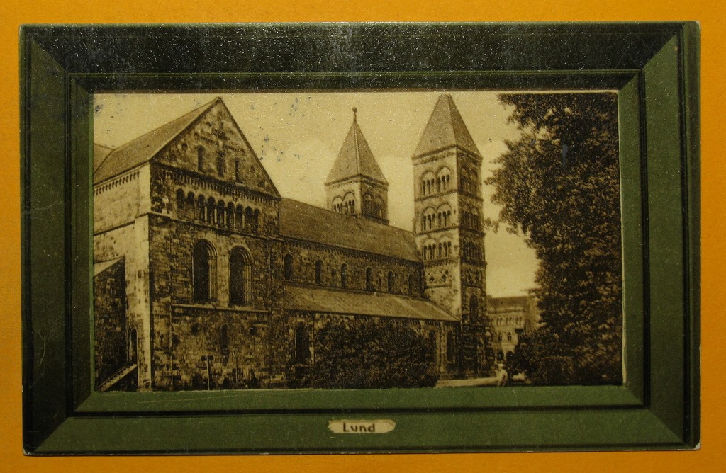 252742, Szwecja, Lund, katedra, obieg 1908