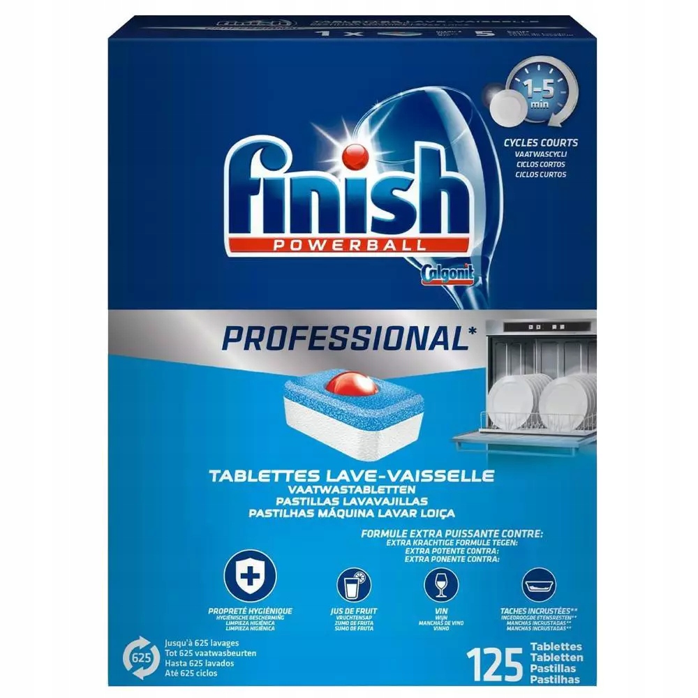 FINISH Powerball Ultimate 125 szt Tabletki do Zmywarki All in One