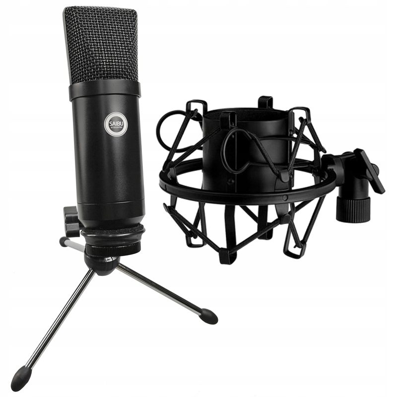 MIKROFON POJEMNOŚCIOWY USB GAMER KOSZ SAIBU MU-1