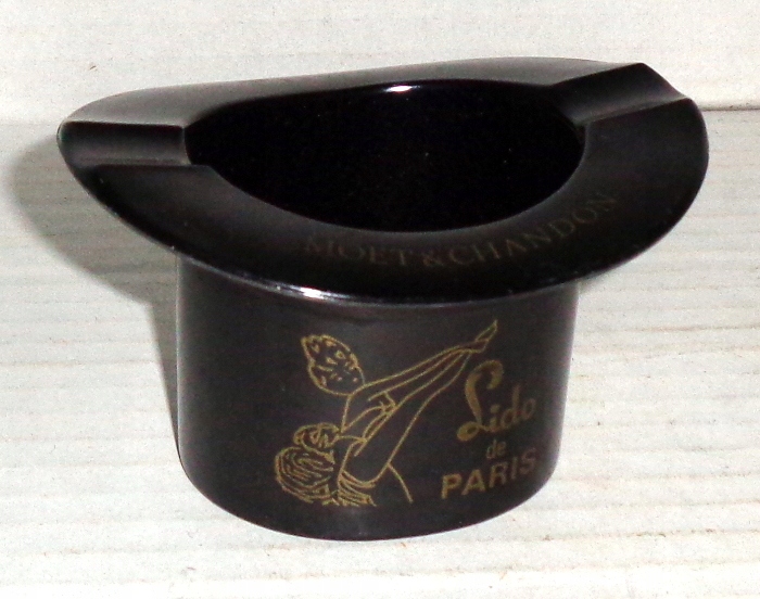 Cylinder LIDO De Paris - popielniczka klubowa.