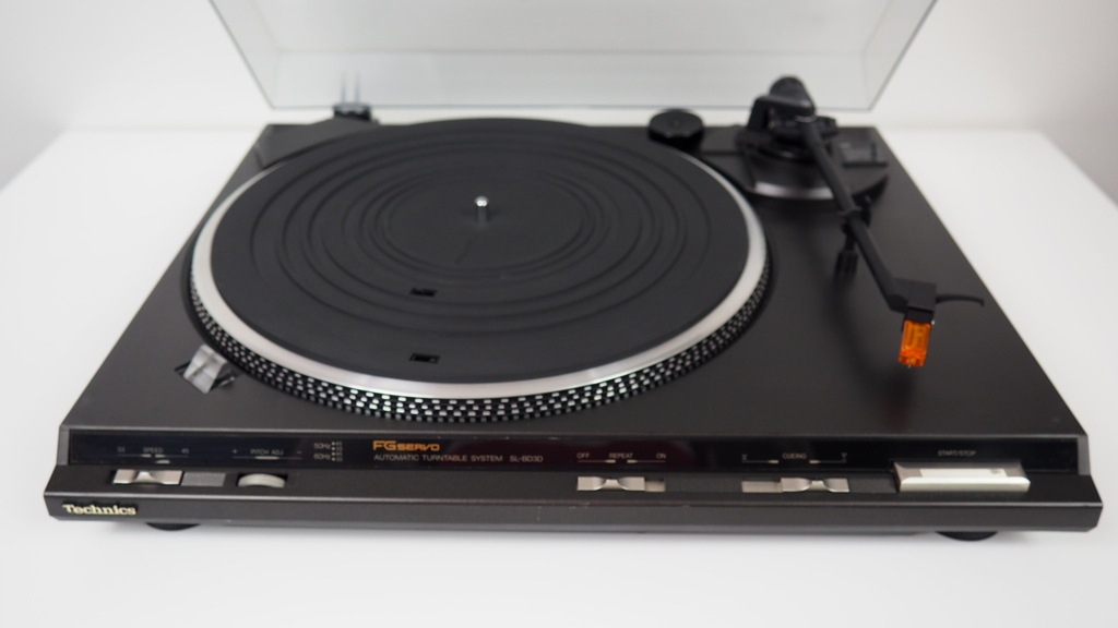 Technics SL-BD3D, wypolerowana pokrywa