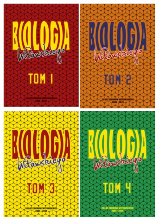 Biologia Tom 1-4 Zbiór zadań Witowski 2024
