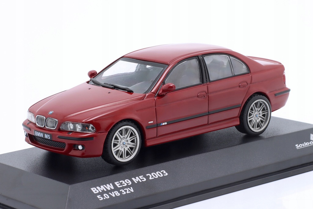 BMW M5 (E39) E39 5.0 5.0L V8 32V 2003 Imola Red Solido 1:43 1/43 S4310504