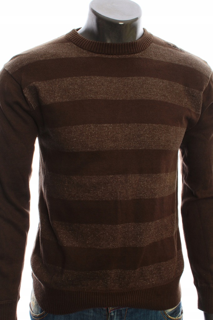 QUIKSILVER Sweterek w pasy stylowy modny | S