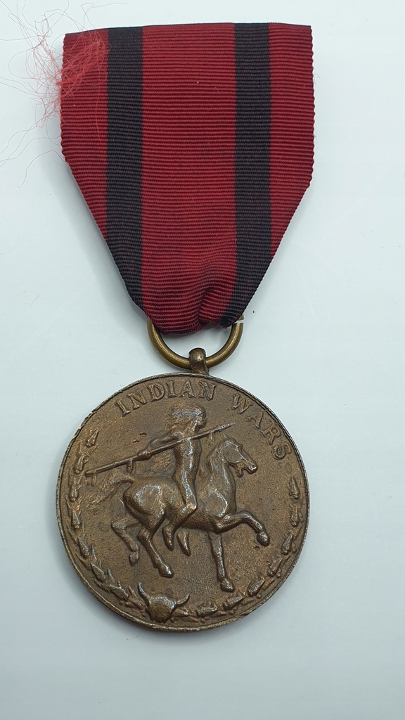 USA Indian Campaign Medal wtórnik z epoki