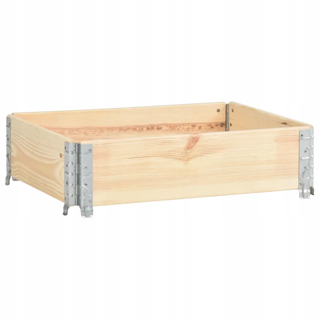 Nadstawka paletowa, 60x80 cm, lite drewno sosnowe