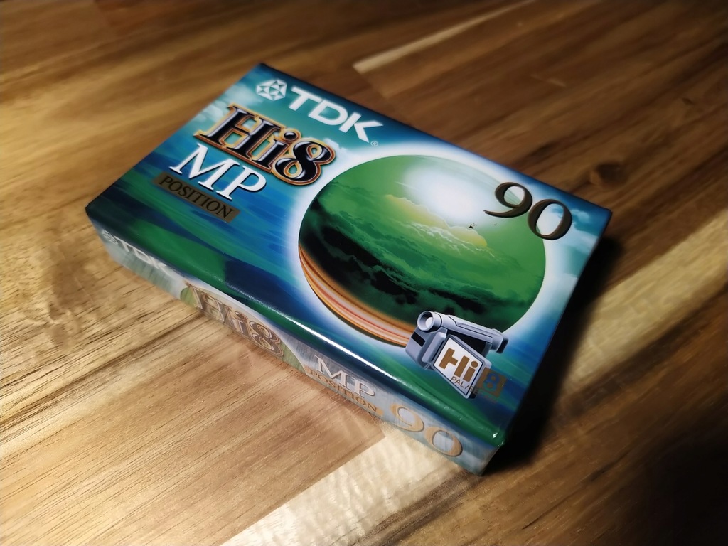 Kaseta do kamer TDK Hi8 MP 90 Japan Nowa 11793077119 oficjalne