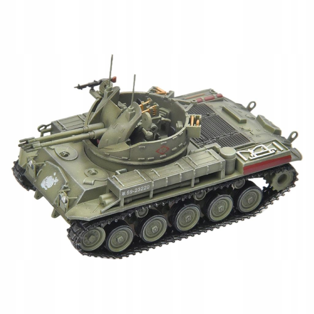 Model czołgu samochodzik Diecast 1: 72 na
