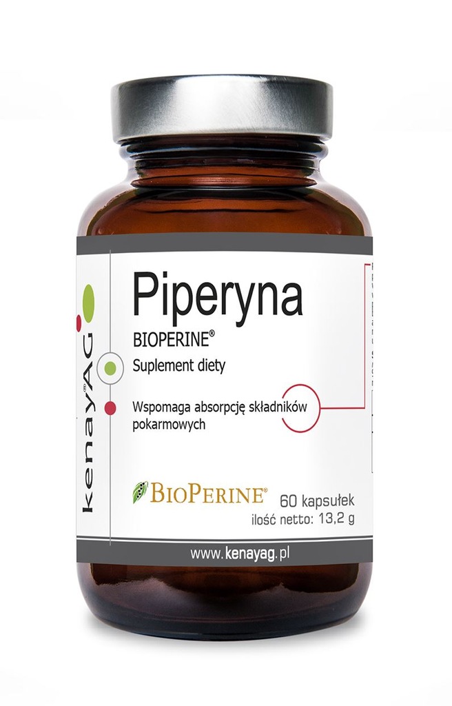 KENAY Piperyna BioPerine 10,5mg, 60kaps. ____________