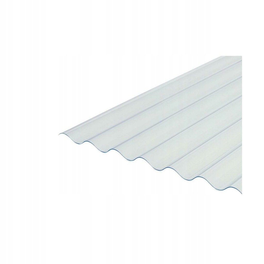 Płyta falista PCV 200 x 90 cm przezroczysty Polyxo Leroy Merlin
