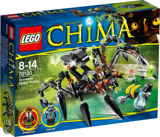 LEGO CHIMA 70130 PAJĘCZY MIOTACZ SPARRATUSA 24H!!