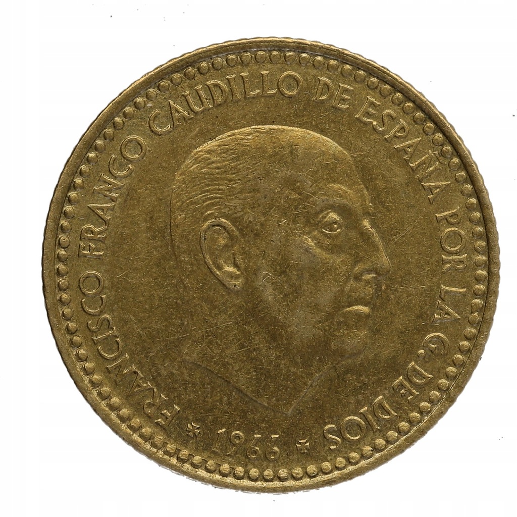 Hiszpania - 1 peseta 1966 r,
