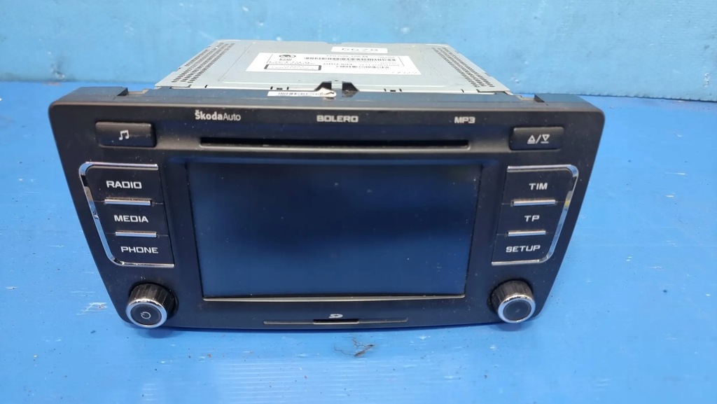 RADIO CD BOLERO Skoda Octavia Mk2 II KOD 1Z0035156M