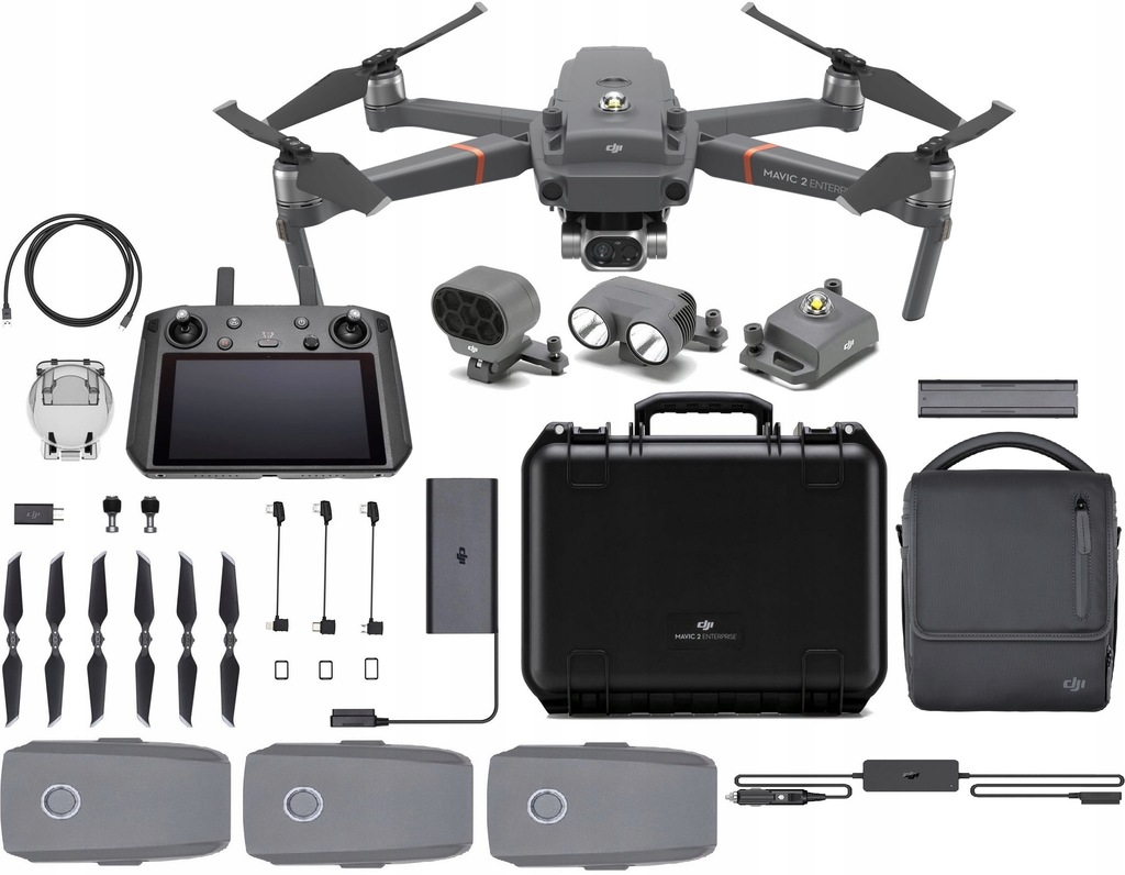 Купить Комбинированный дрон DJI Mavic 2 Enterprise с двумя контроллерами: отзывы, фото, характеристики в интерне-магазине Aredi.ru