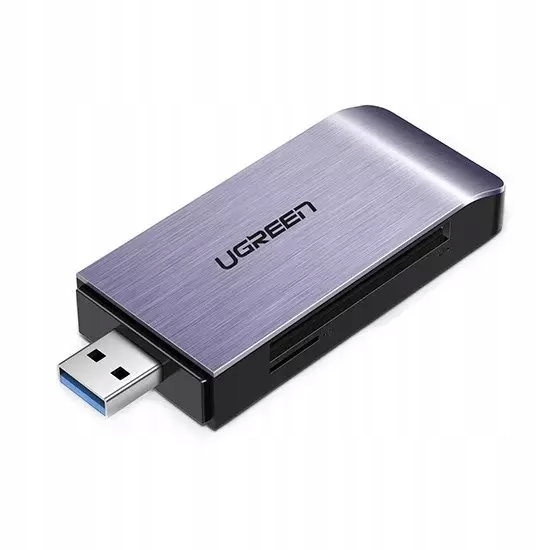 Czytnik kart UGREEN SD / micro SD / CF / MS na USB