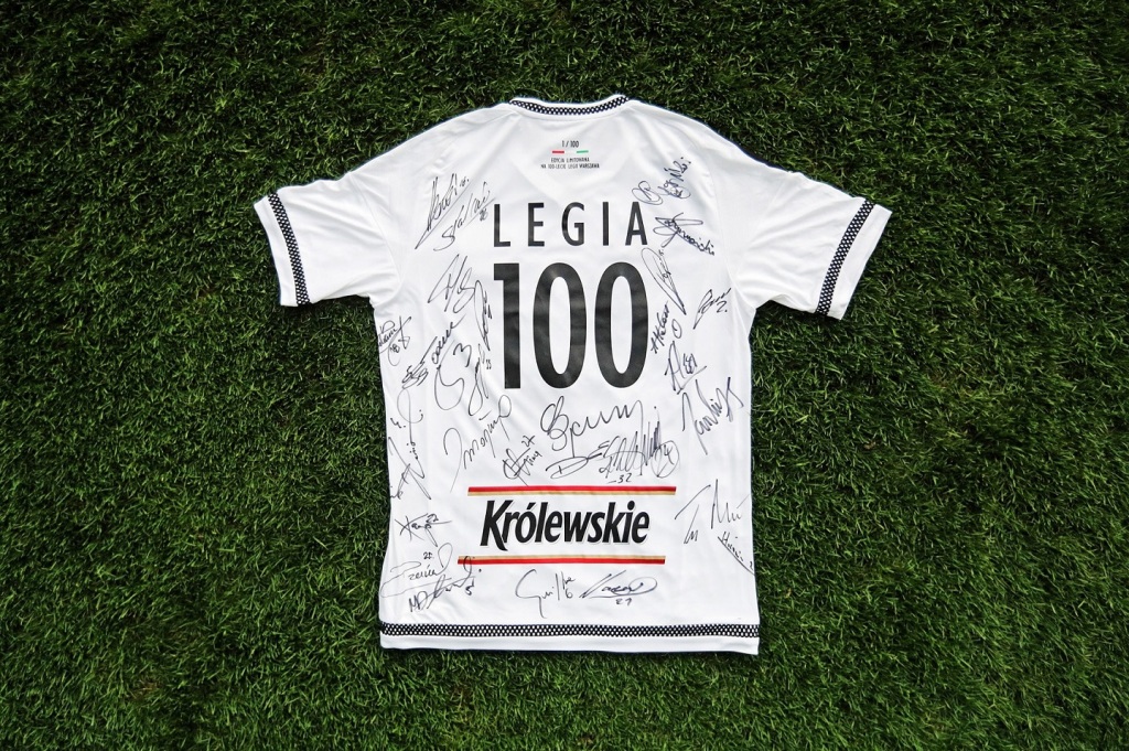 Limitowana koszulka „Legia 100” nr 1