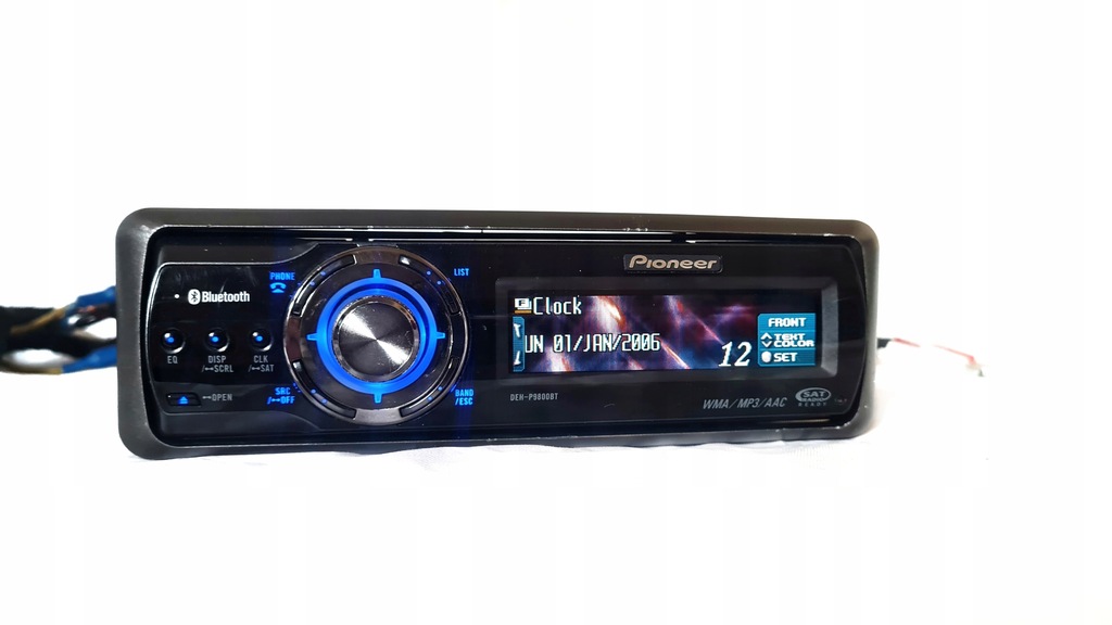 RADIO PIONEER DEH - P9800BT KOLOR OEL B.B. 24BIT