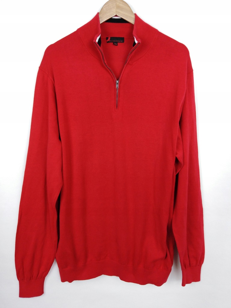 ATS sweter DRESSMANN bawełna czerwony XXL