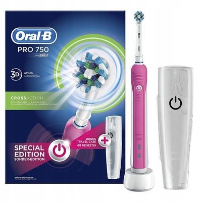 ORAL-B PRO 750 SZCZOTECZKA ELEKTRYCZNA